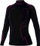 Bluzë për femra Brubeck LS14350, L, e zezë/vjollcë