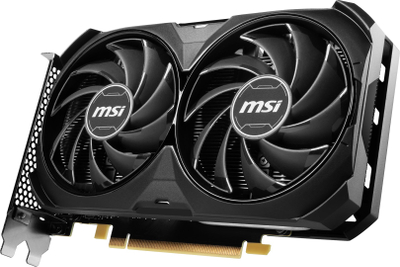Kartë grafike MSI RTX 4060 Ti Ventus 2X, 8GB GDDR6, OC, e zezë