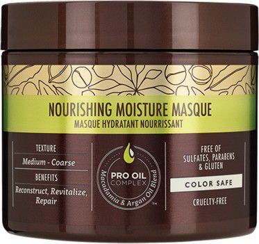 Маска за коса Macadamia Professional Nourishing Moisture, текстура од средна до густа, 59ml