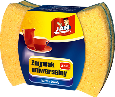 Sfungjer gërryes JAN Niezbędny Universal Scourer, set me 2 copë, shumëngjyrësh