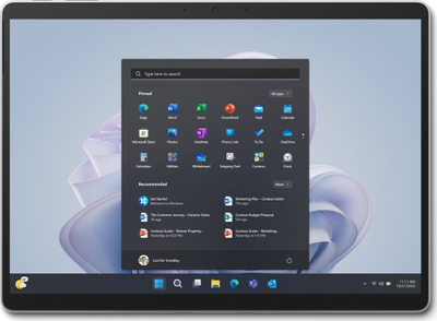 Laptop Microsoft Surface Pro, 13", Intel Core i5-1245U, 8 GB RAM, 256 GB SSD, i hirtë