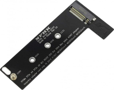 Adaptues SSD Renov8 R8 A1347 M2MK, M.2 M key NVMe, për Mac mini A1347