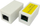Konektor rrjeti NetRack RJ45 në RJ45, Cat.6 UTP, i bardhë