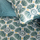 Set shtrati Boho Today, 220x240cm, palosës, jeshile me të bardhë