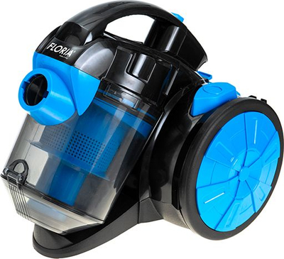 Правосмукалка без кеса Floria ZLN-3468, 700W, 1.5L, HEPA 13, сина и црна