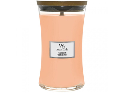 Qiri aromatik WoodWick Yuzu Blooms, 609 g