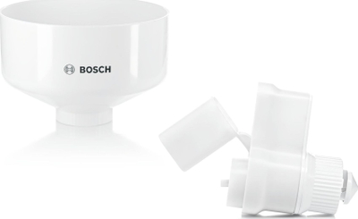 Mulli drithi Bosch MUZ5GM1, plastik, shtesë për MUM5, i bardhë