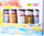Set bojrash akrilike Happy Color Metallic and Glitter, 5 ngjyra, 75ml