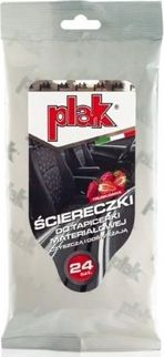 Lecka pastruese tekstili për veturë Plak E0419, pa acid, aromë luleshtrydheje, 24 copë