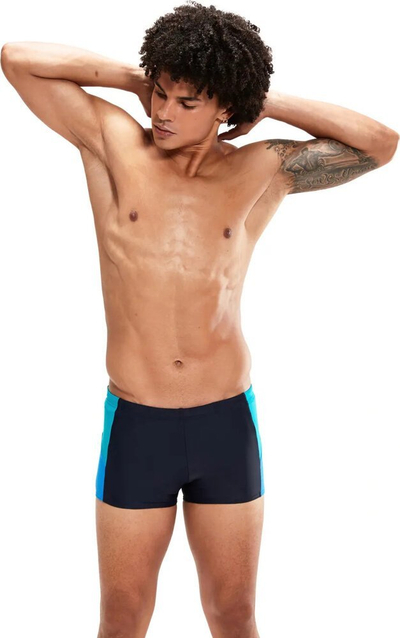Rroba banje për burra Speedo Dive Aquashorts, Endurance10, blu navy me aqua