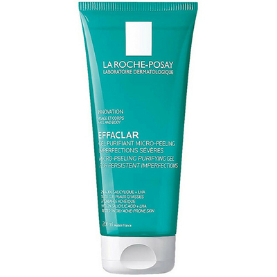 Xhel pastrues mikro-peeling La Roche Posay Effaclar, 200 ml