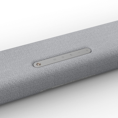 Soundbar Yamaha True X-Bar 40A, Dolby Atmos, subwoofer i integruar, gri e hapur