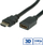 Kabllo zgjatues HDMI Value 11.99.5574, 1 m, 4K UHD, i zi