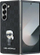 Kapak telefoni Karl Lagerfeld KLHCZFD6SAPKINPKK, për Samsung Galaxy Z Fold6, hardcase Saffiano, i zi
