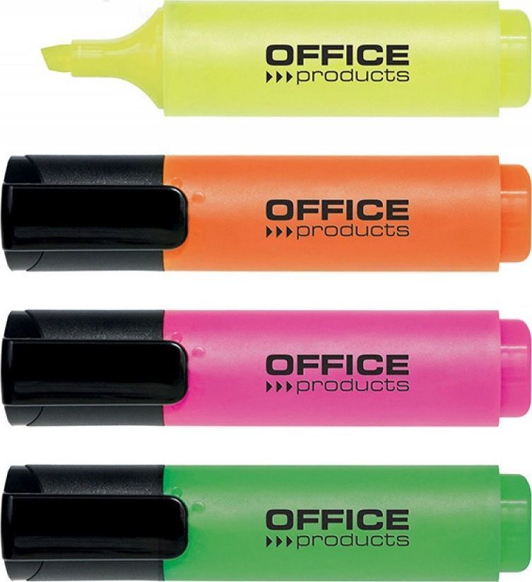 Set markerash Office Products, 2 - 5 mm, 4 copë, shumëngjyrësh