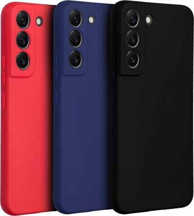Kllëf telefoni Forcell Soft për Samsung Galaxy S24 Plus, silikon, mbrojtje e plotë, i zi
