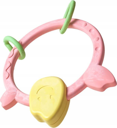 Lodër unazë për dhëmbë Mochi Baby Teething Ring, për bebe, material i sigurt