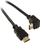 Kabllo HDMI InLine 17055V, 0.5m, High Speed, e zezë
