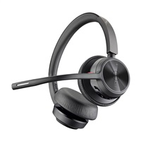 Kufje Bluetooth Poly Voyager 4320 UC, me mikrofon, pa tela, të zeza
