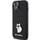 Këse telefoni Karl Lagerfeld KLHCP15MSMHCNPK, silikon, për iPhone 15 Plus 14 Plus 6.7", e zezë