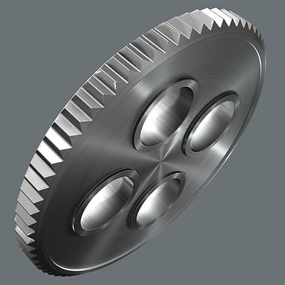 Çelës racetë Wera Zyklop Hybrid 1/2", me zgjatues, metalik