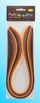 Shirita quilling kafe, 3 mm, 50 cm, 100 copë
