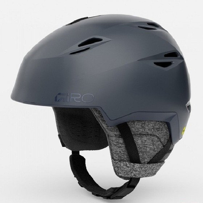 Helmetë skish Giro Envi MIPS, e lehtë, me ajrosje që e rregullon vetë, gri