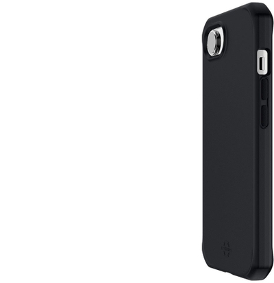 Kapak telefoni Mobilis 066070, për iPhone 16e 6.1", antimikrobik, i zi