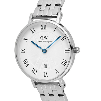 Orë për femra Daniel Wellington, e argjendtë
