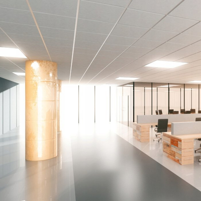 Panel LED Pila Philips RC007B, 60x60, 40W, 4000K, i bardhë