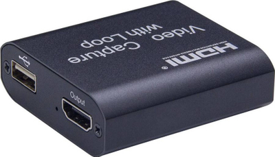 Kartë kapjeje HDMI Spacetronik SP-HVG06, hyrje 4K, dalje 1080p, e zezë
