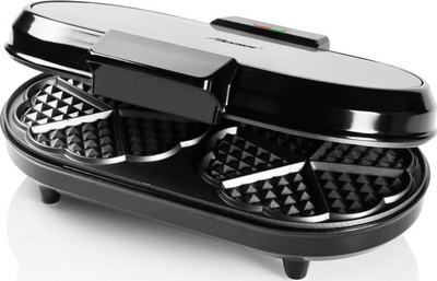 Toster për waffle Bestron, i argjendtë