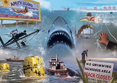 Puzzle Ravensburger Jaws, 1000 pjesë, për të rritur, shumëngjyrësh