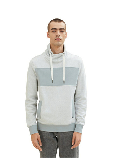 Duks Tom Tailor Regular Fit, i gjelbër/hiri