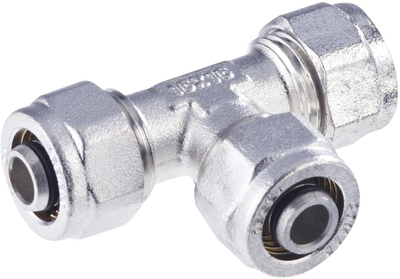 Tresh lidhës kompresioni Comap TurboSKIN 9468314 02, 16x2 mm, filetë M 1/2, argjendtë