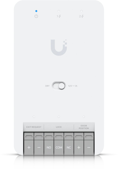Sistem kontrolli hyrjeje Ubiquiti UniFi G3 Starter Kit, për një derë, me Apple Touch Pass, gri me të bardhë