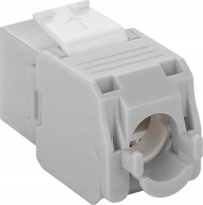 Prizë rrjeti keystone DS IT DS KC UTP6A TL 2, CAT6a UTP, pa vegla, gri