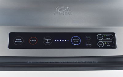 Makinë vakumi Solis 922.20, 120W, vulos deri 30 cm, inox argjendtë