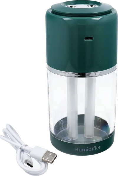 Lagështues ajri difuzer H10 për aromaterapi, USB‑C, jeshil