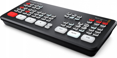 Mikser video Blackmagic Design ATEM Mini Pro ISO, 4 hyrje HDMI, regjistrim Pro ISO, i zi