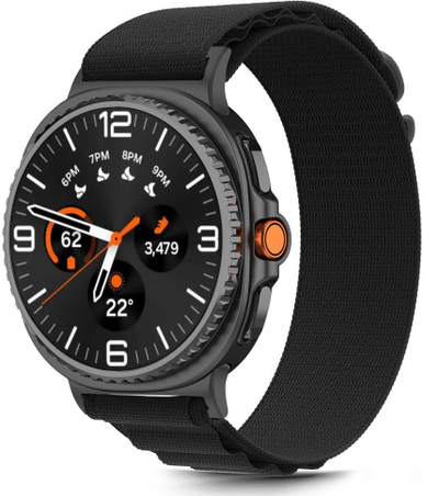 Rrip ore Tech-Protect Pro-Band për Samsung Galaxy Watch 40/44/46mm, najlon, i zi