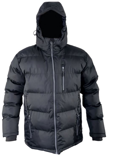 Xhaketë dimri Lahti Pro Quilted L4090804, PVC rip stop, me kapuç, e zezë, XL