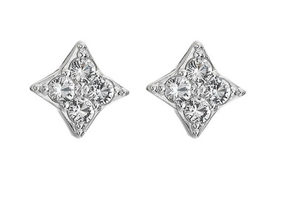 Vathë për femra Hot Diamonds Stellar DE747, të argjendtë