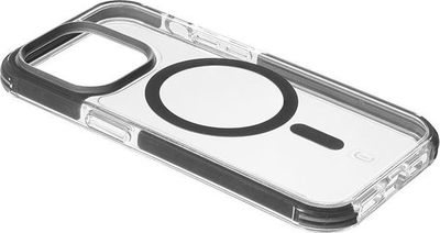 Kllëf telefoni Cellularline Strong Guard Mag, për iPhone 15 Pro, magnetik MagSafe, transparent