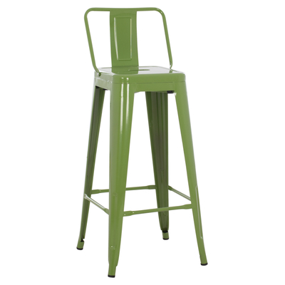 Stol bari me mbështetëse Melita-Pro 42x42x100Hcm (HM98643.53), gjelbër