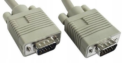 Kabllo video SVGA Full Pin, 30m, M në M, e zezë