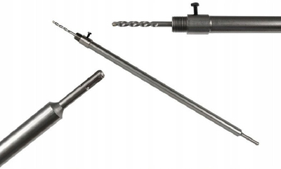 Adapter shpuese GEKO SDS Plus, 600mm, metalik