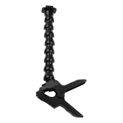 Mbajtëse me kapëse për kamera sportive Puluz PULUZ Mount, krah fleksibël 24cm, plastike, e zezë