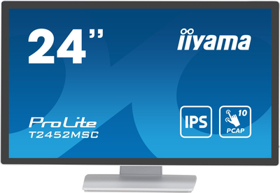 Monitor me prekje iiyama ProLite T2452MSC W1, 24.5", Full HD, i bardhë