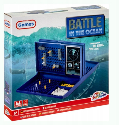 Loja me tabela Game Battleships 300005, për 2 lojtarë, nga 6 vjeç